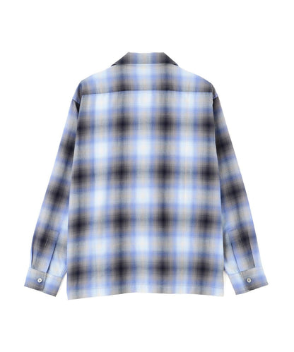 OMBRE CHECK SHIRT 漸變格紋襯衫