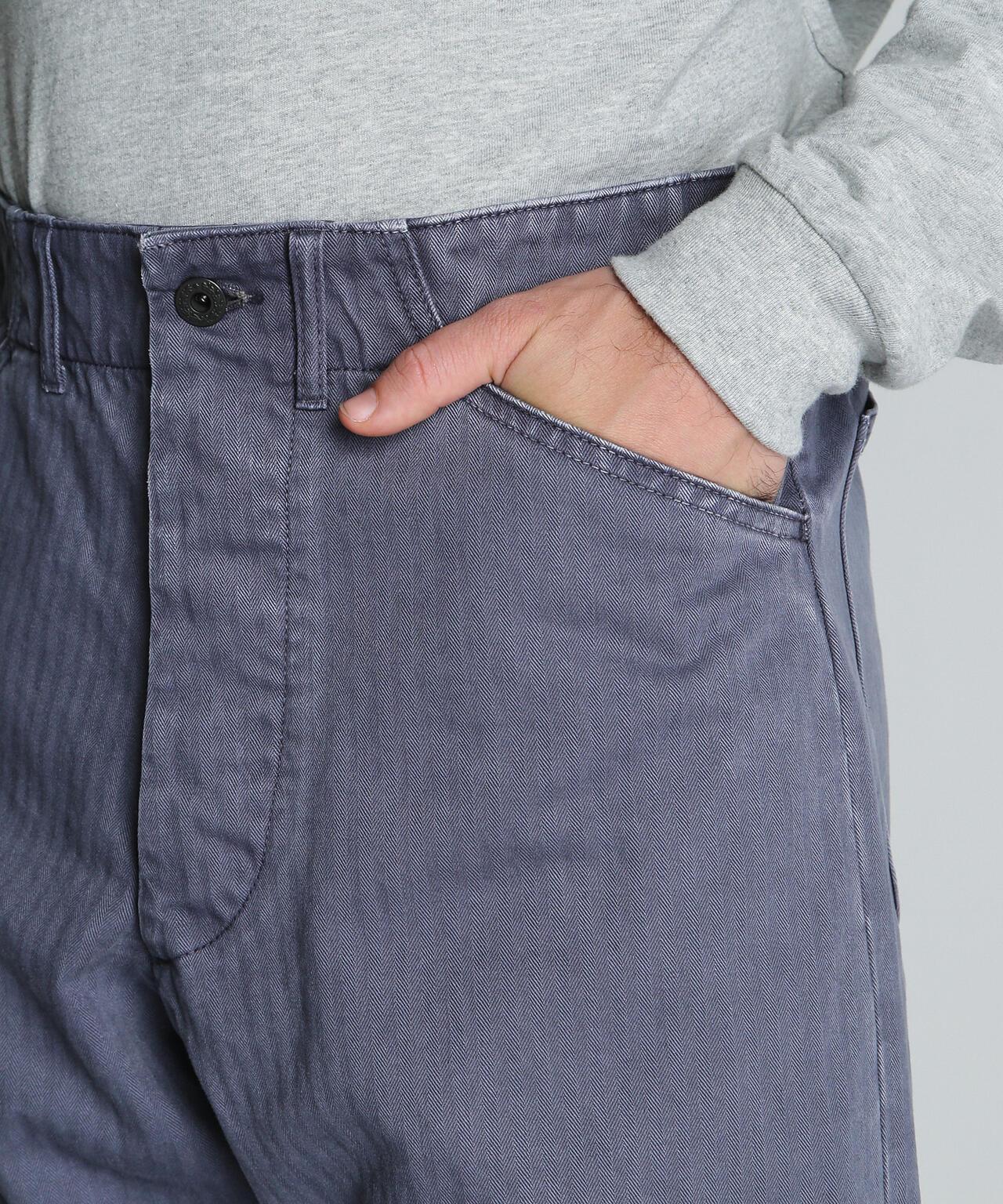 HERRINGBONE TROUSERS 人字紋長褲