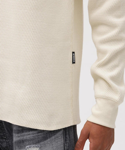直營店限定 HONEYCOMB HENRY NECK L/S T-SHIRT 長袖T恤