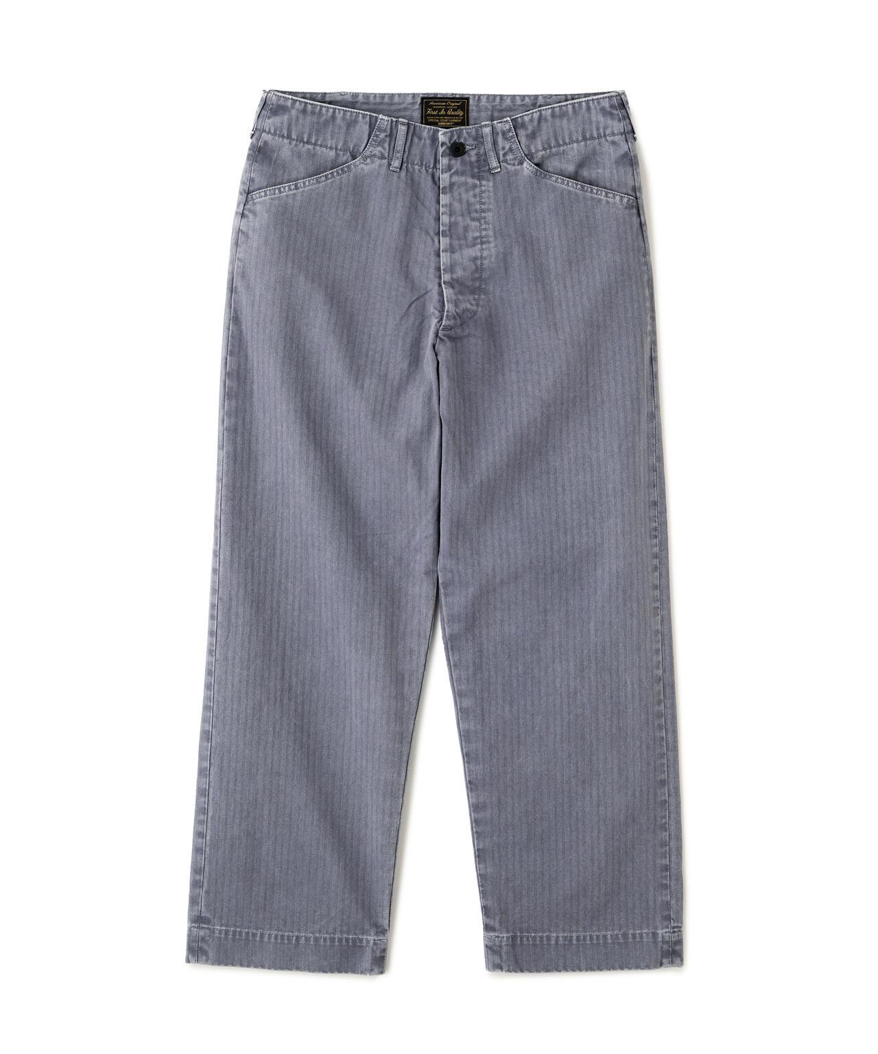 HERRINGBONE TROUSERS 人字紋長褲
