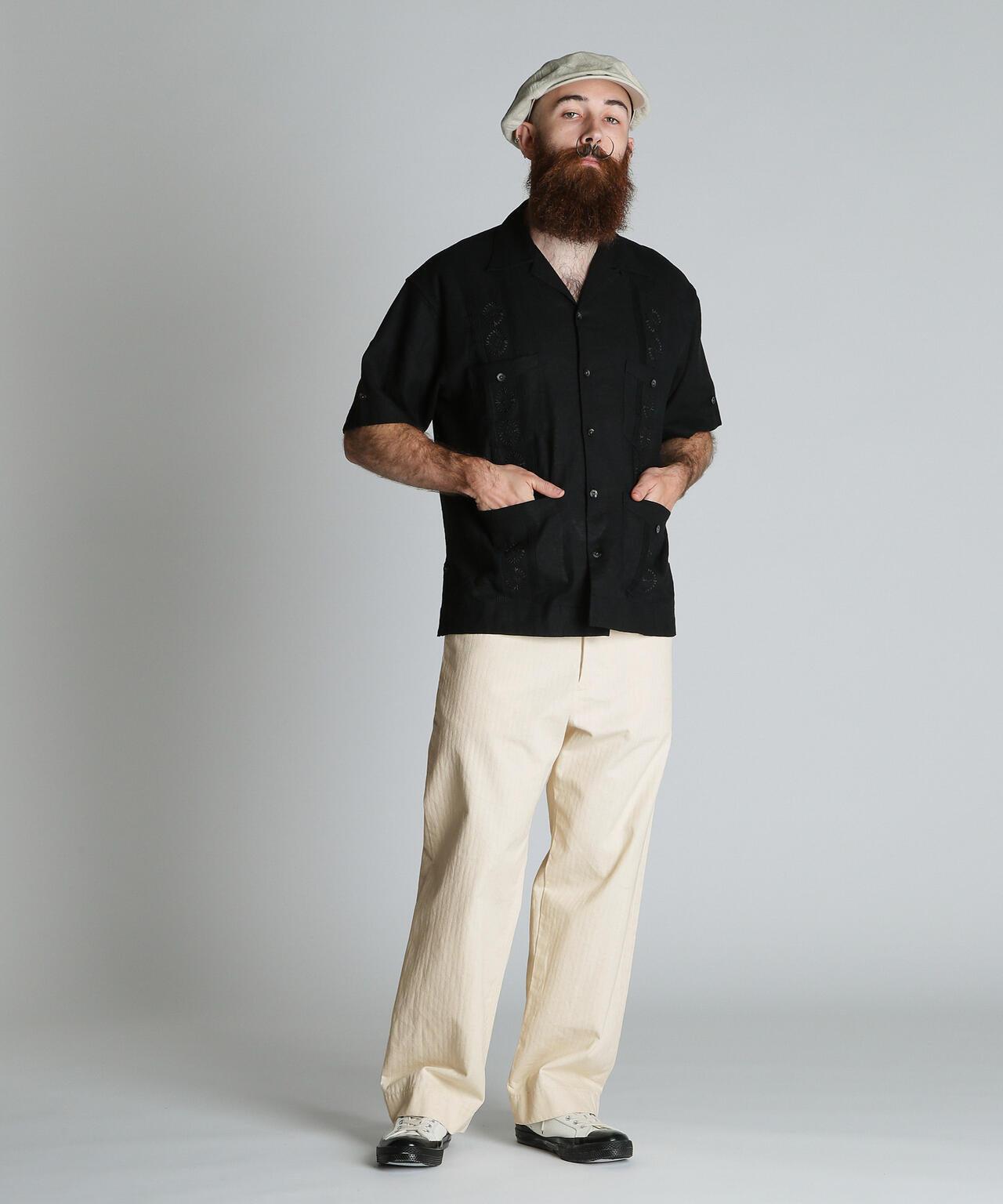 HERRINGBONE TROUSERS 人字紋長褲