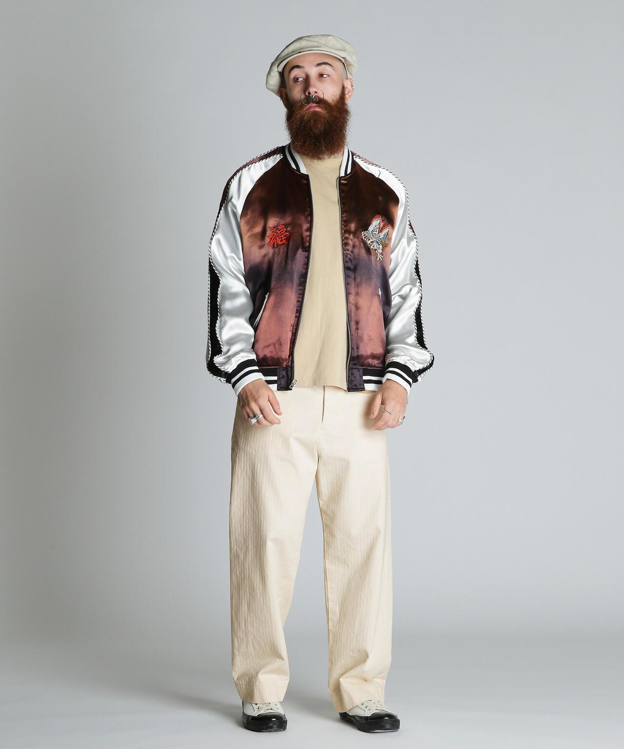 HERRINGBONE TROUSERS 人字紋長褲