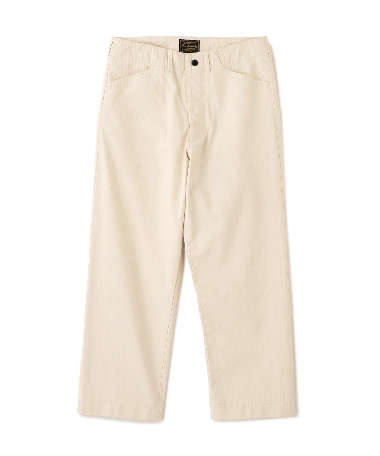 HERRINGBONE TROUSERS 人字紋長褲