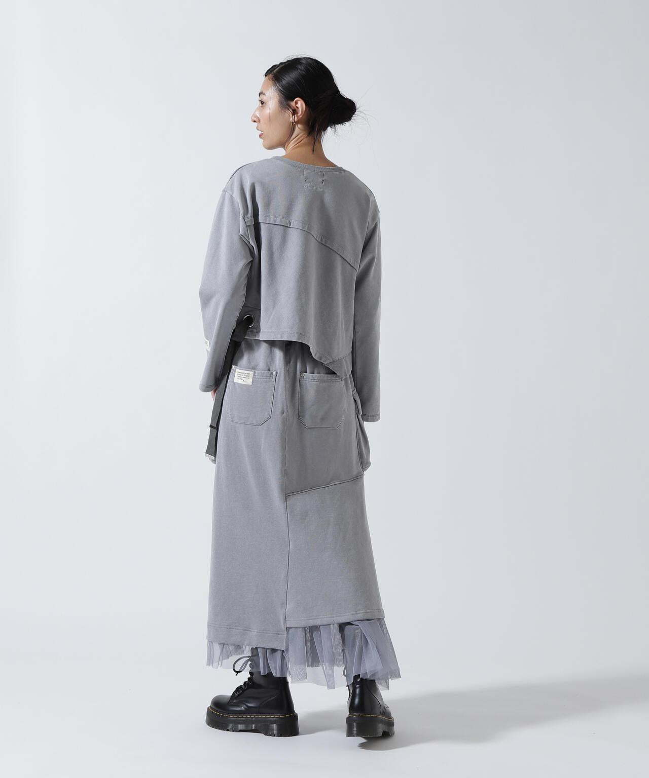 AVIREXxAULA AILA 網紗拼接半身裙