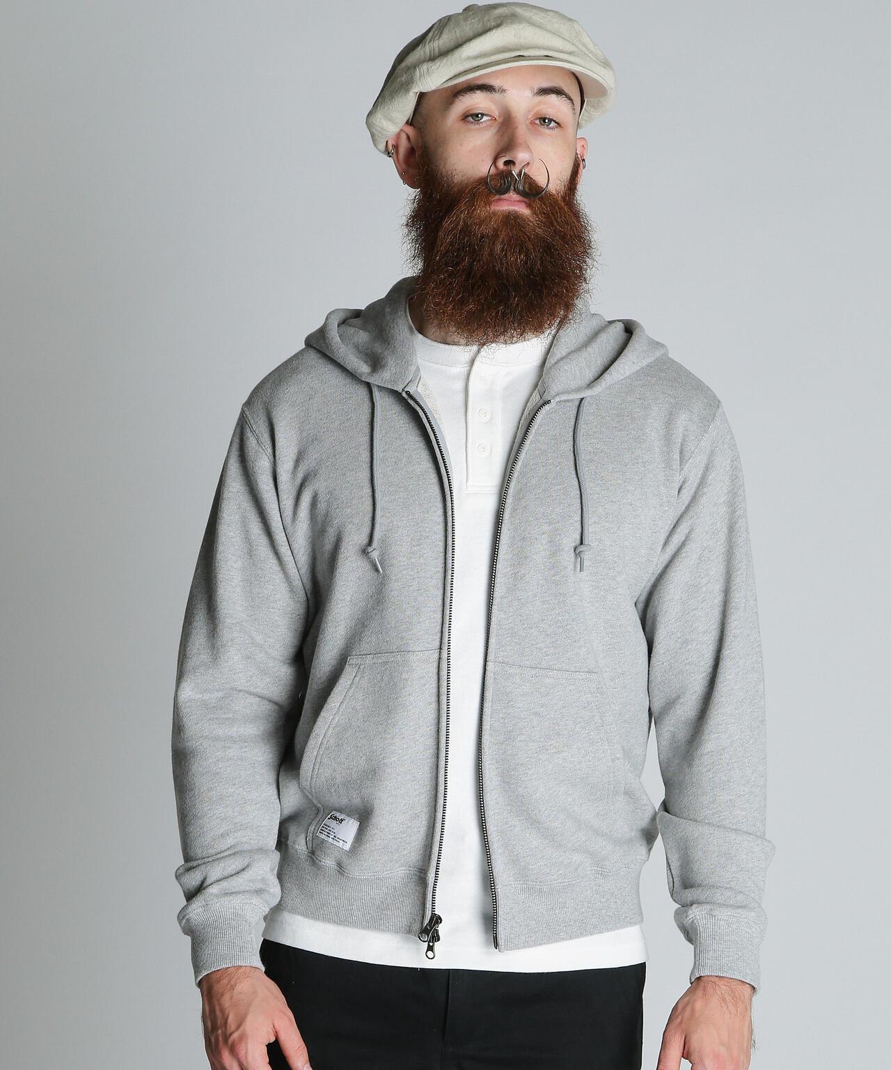 BLANK ZIP HOODED 拉鍊連帽衛衣