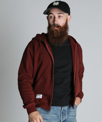 BLANK ZIP HOODED 拉鍊連帽衛衣