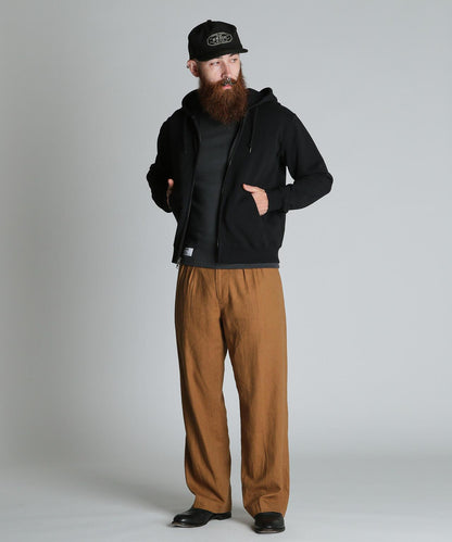 BLANK ZIP HOODED 拉鍊連帽衛衣