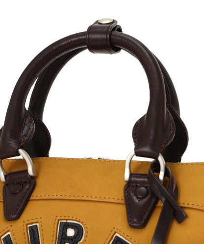 直營店限定 LX VARSITY LEATHER MINI DUFFLE BAG 迷你圓筒包