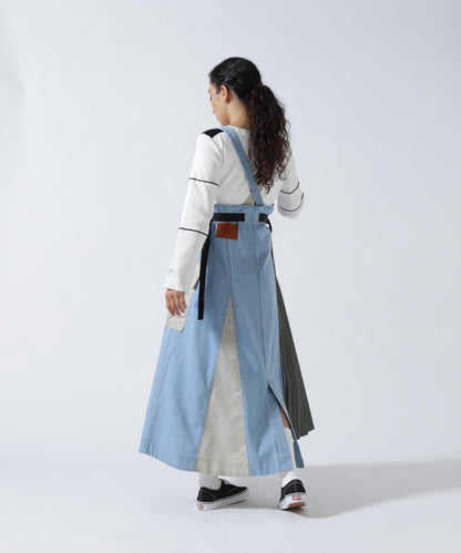 AVIREXxAULA AILA 側褶揹帶裙