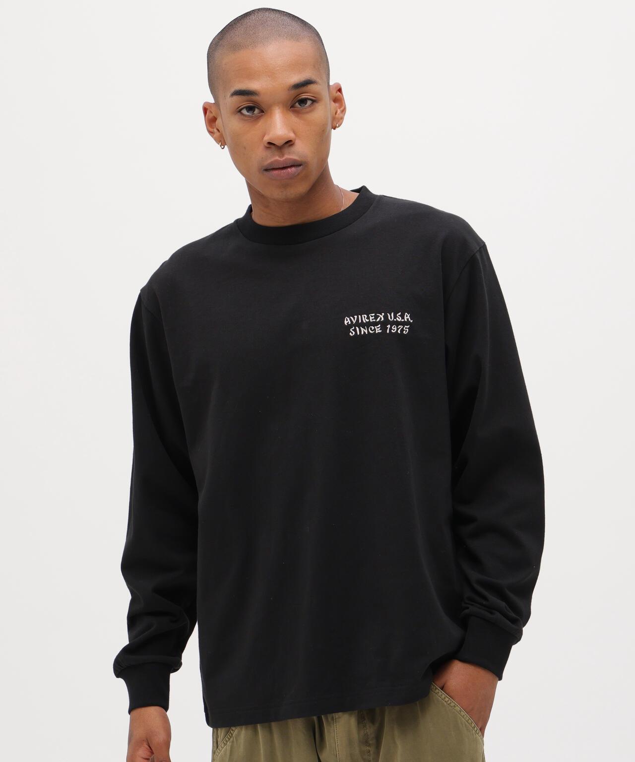 SOUVENIR L/S T-SHIRT “DRAGON& CHERRY BLOSSOMS” 長袖T恤