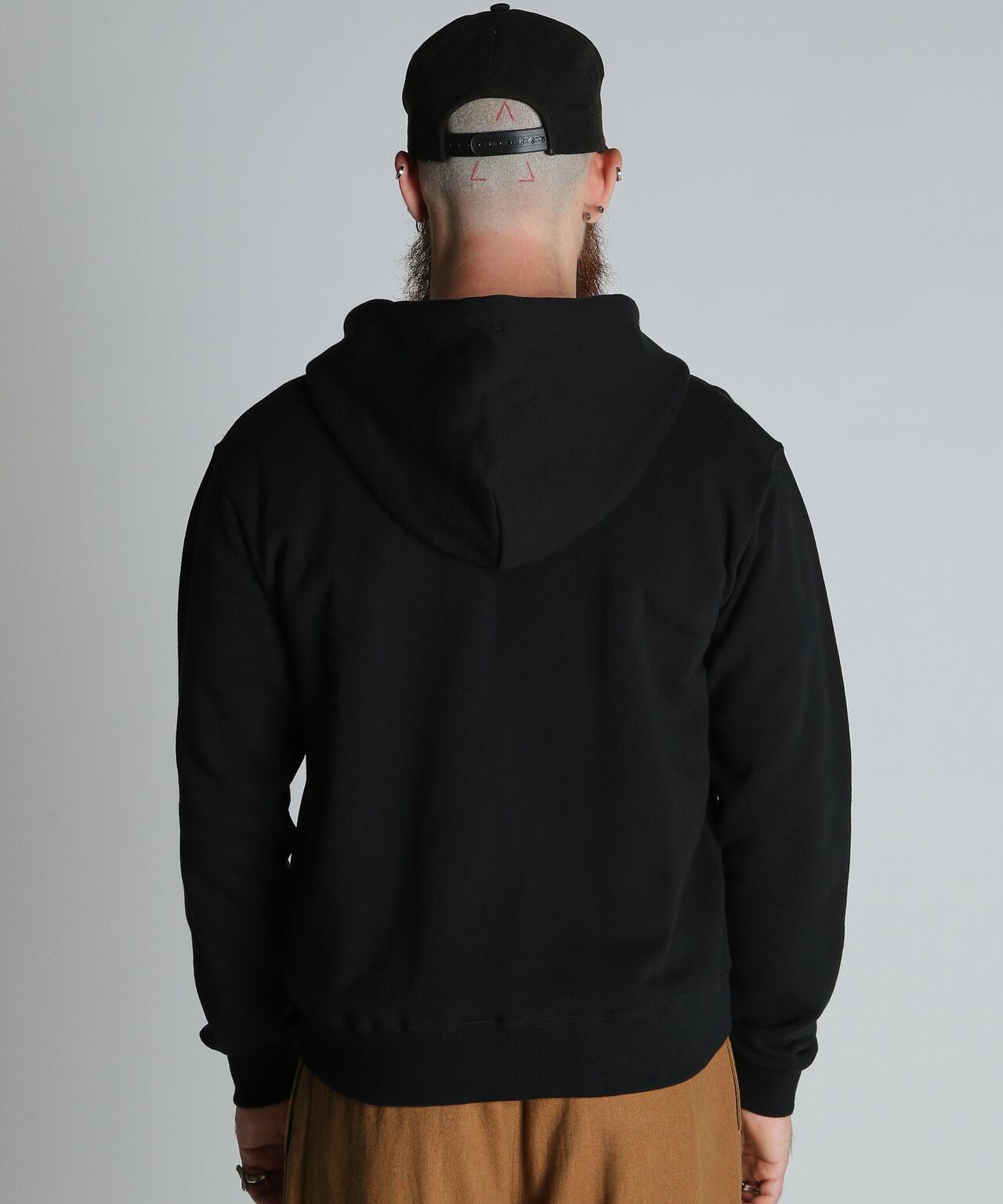 BLANK ZIP HOODED 拉鍊連帽衛衣
