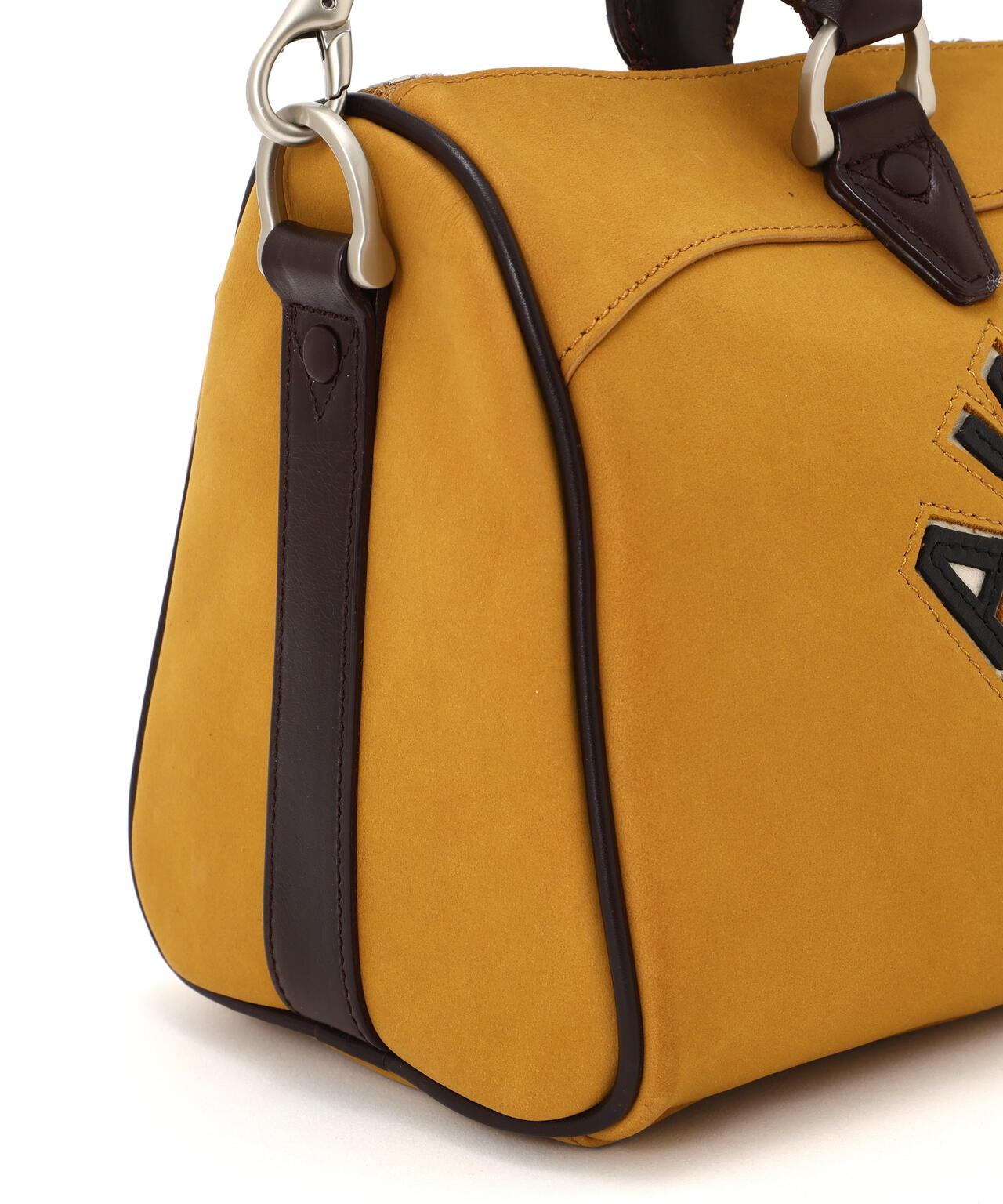 直營店限定 LX VARSITY LEATHER MINI DUFFLE BAG 迷你圓筒包
