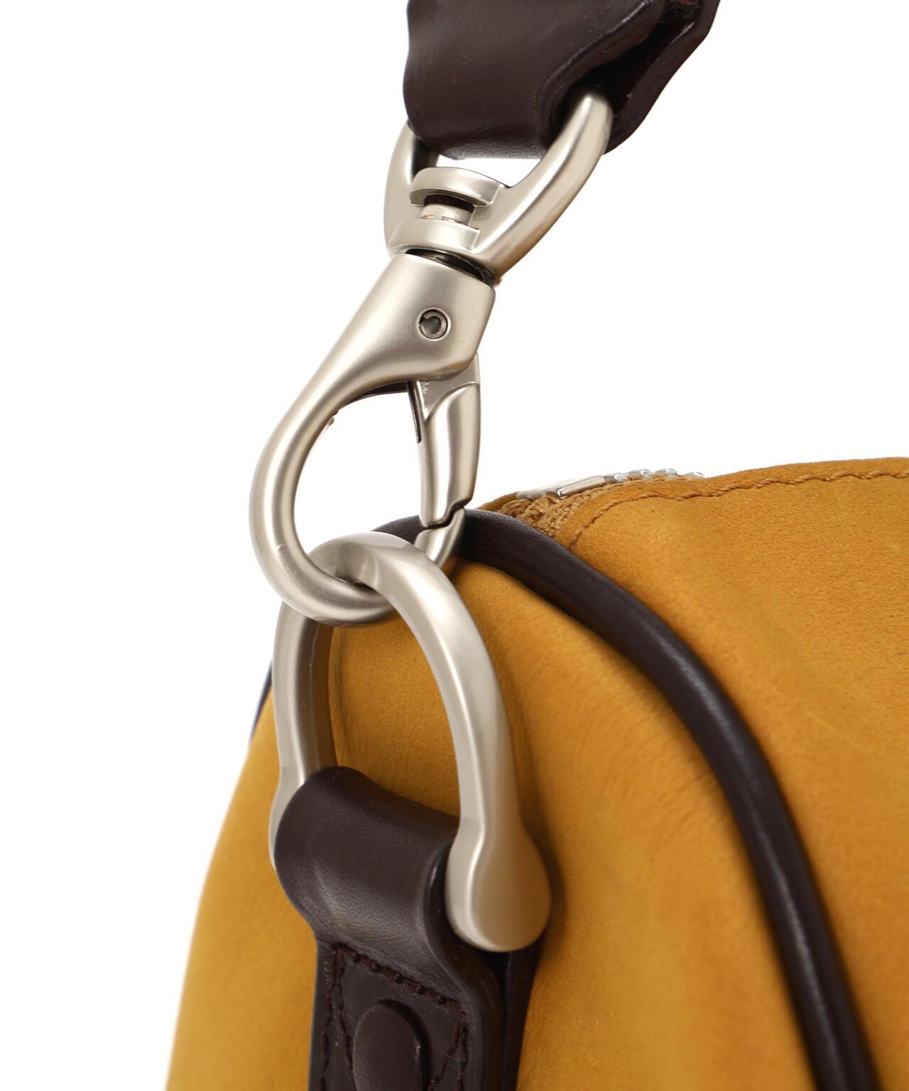 直營店限定 LX VARSITY LEATHER MINI DUFFLE BAG 迷你圓筒包
