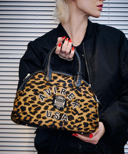 LX VARSITY LEATHER MINI BOSTON BAG 皮革迷你波士頓包 《直営店限定》
