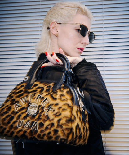 LX VARSITY LEATHER MINI BOSTON BAG 皮革迷你波士頓包 《直営店限定》