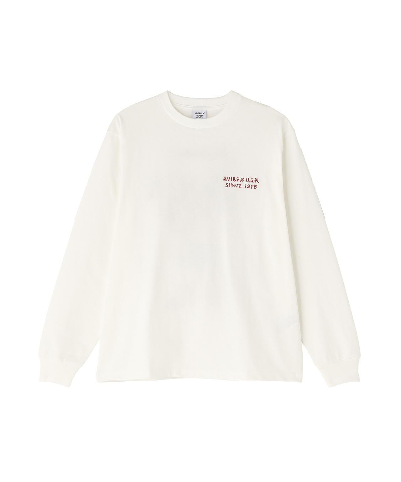 SOUVENIR L/S T-SHIRT “DRAGON& CHERRY BLOSSOMS” 長袖T恤
