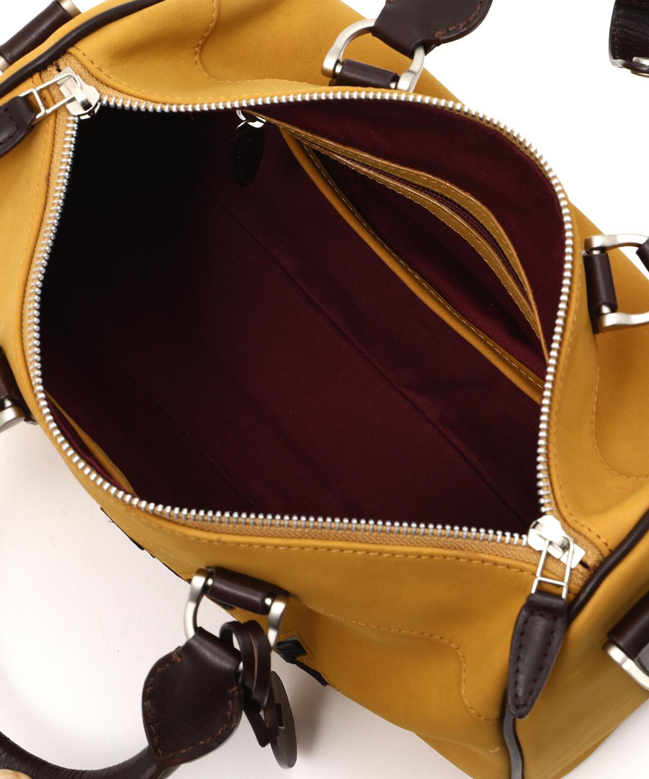 直營店限定 LX VARSITY LEATHER MINI DUFFLE BAG 迷你圓筒包