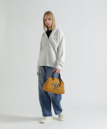 LX VARSITY LEATHER MINI BOSTON BAG 皮革迷你波士頓包 《直営店限定》