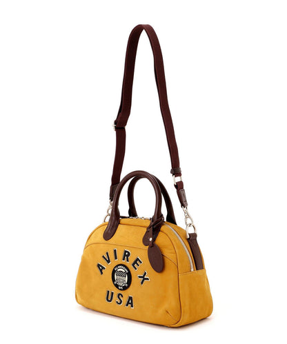 LX VARSITY LEATHER MINI BOSTON BAG 皮革迷你波士頓包 《直営店限定》