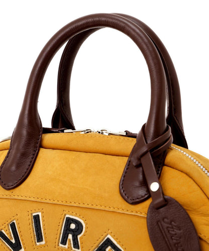 LX VARSITY LEATHER MINI BOSTON BAG 皮革迷你波士頓包 《直営店限定》
