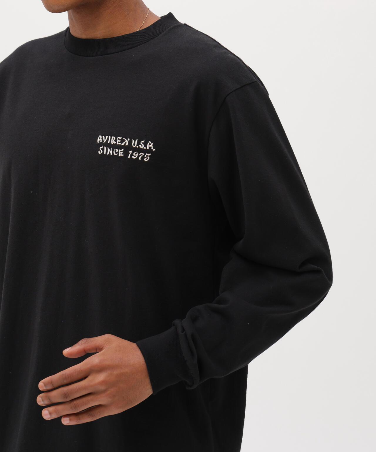 SOUVENIR L/S T-SHIRT “DRAGON& CHERRY BLOSSOMS” 長袖T恤