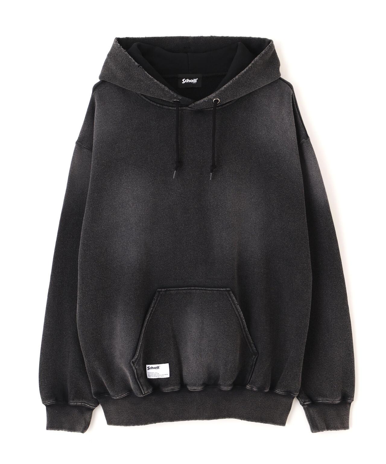 ASING HOODED SWEAT 做舊風設計 衛衣面料 連帽衛衣