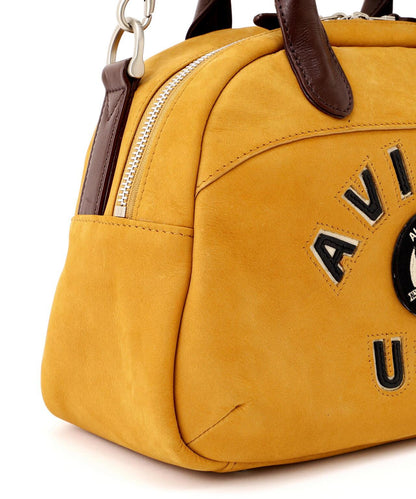 LX VARSITY LEATHER MINI BOSTON BAG 皮革迷你波士頓包 《直営店限定》