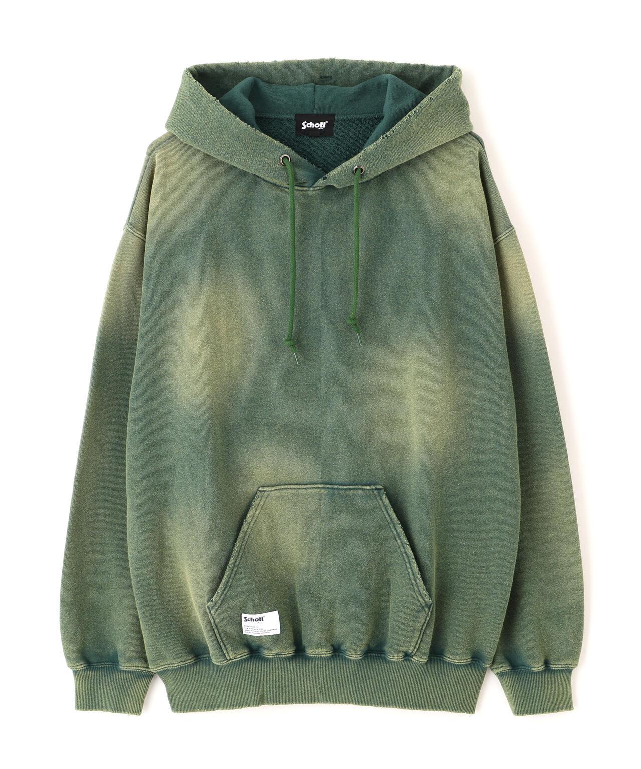 ASING HOODED SWEAT 做舊風設計 衛衣面料 連帽衛衣