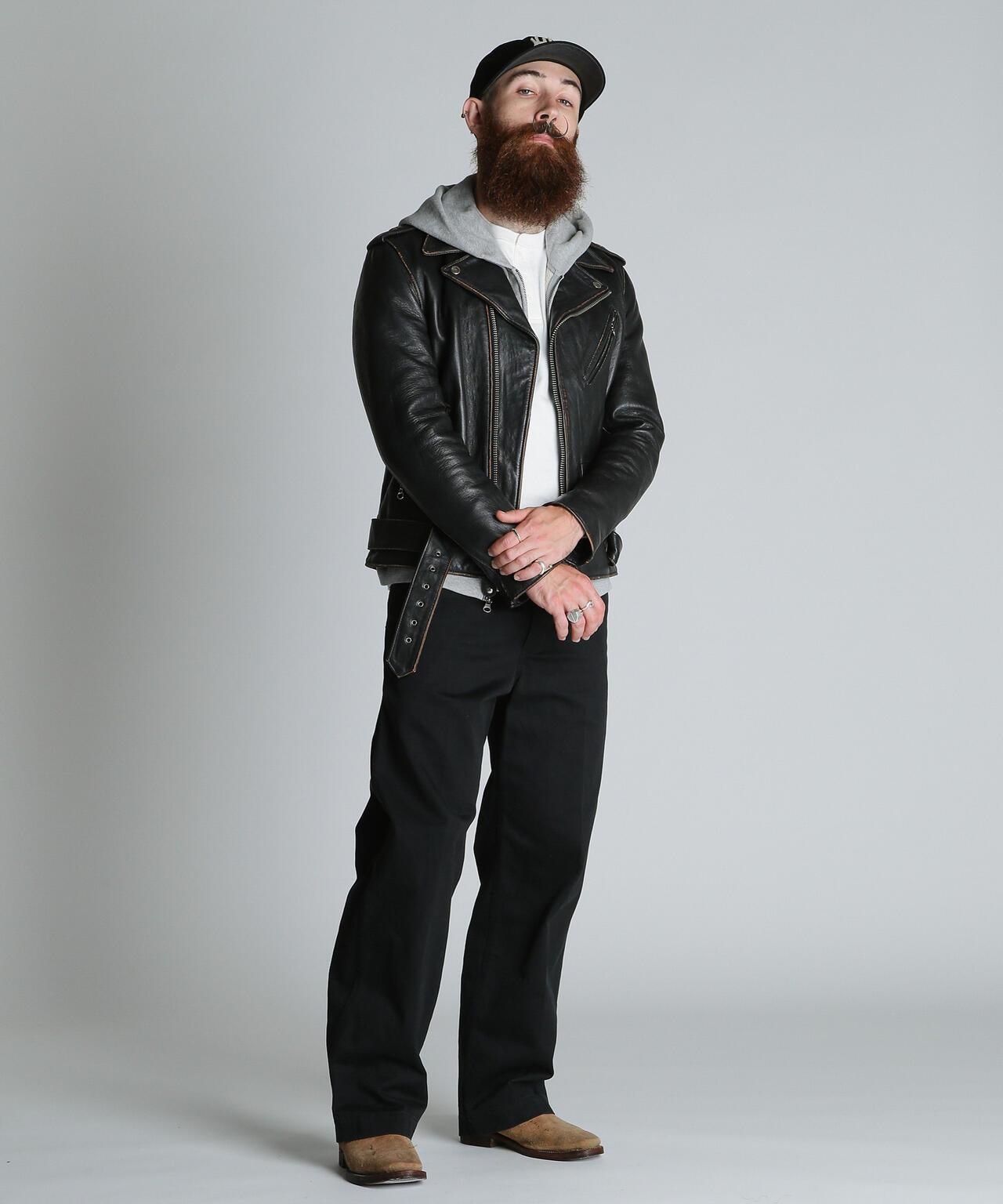 BLANK ZIP HOODED 拉鍊連帽衛衣