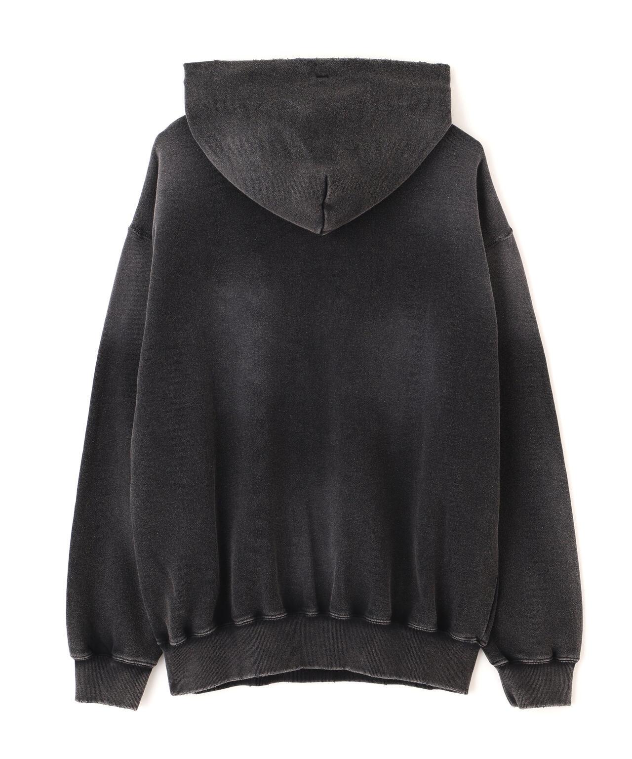 ASING HOODED SWEAT 做舊風設計 衛衣面料 連帽衛衣