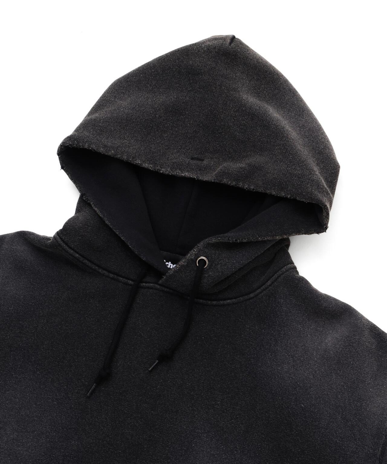 ASING HOODED SWEAT 做舊風設計 衛衣面料 連帽衛衣