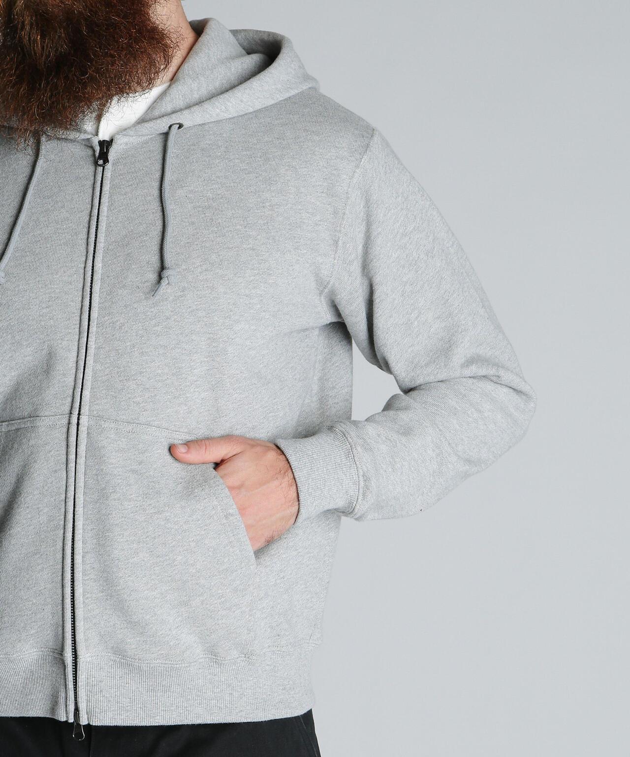 BLANK ZIP HOODED 拉鍊連帽衛衣