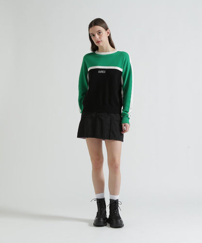 MULTI-TONE KNIT PULLOVER 針織套頭衫