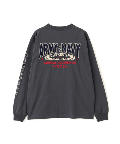ARMY VS NAVY GAME DAY 英文字樣 長袖T恤