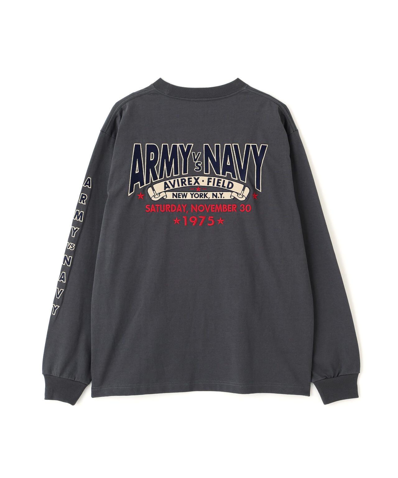 ARMY VS NAVY GAME DAY 英文字樣 長袖T恤