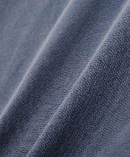 PLENTY TOUGH EMB. HENLEY LS T-SHIRT 刺繡亨利領長袖T恤