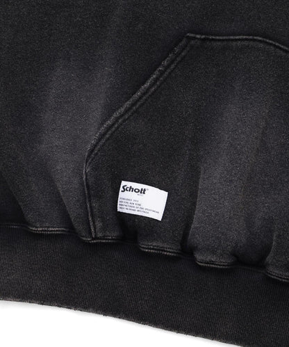 ASING HOODED SWEAT 做舊風設計 衛衣面料 連帽衛衣
