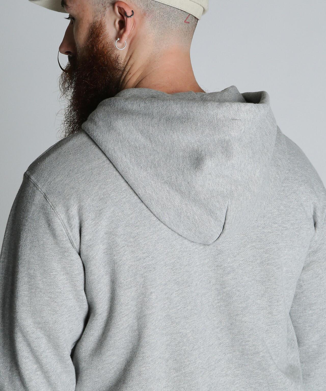 BLANK ZIP HOODED 拉鍊連帽衛衣