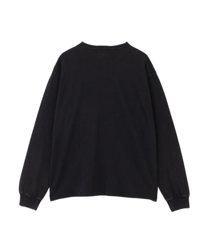 PLENTY TOUGH EMB. HENLEY LS T-SHIRT 刺繡亨利領長袖T恤
