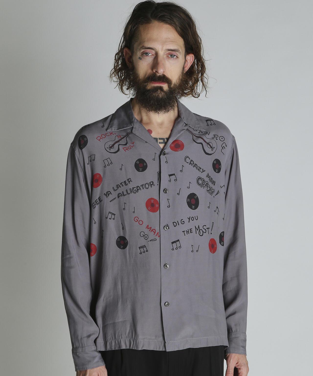 ROCK'N ROLL RAYON SHIRT 人造絲襯衫