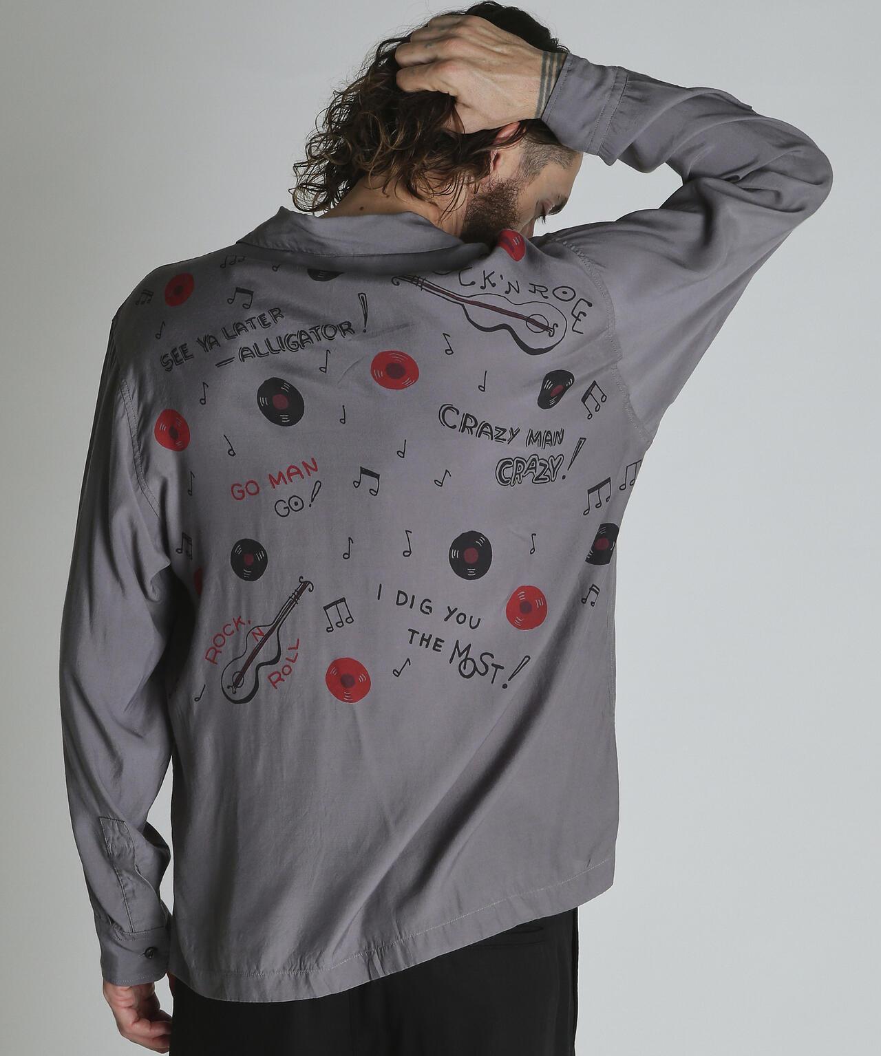ROCK'N ROLL RAYON SHIRT 人造絲襯衫
