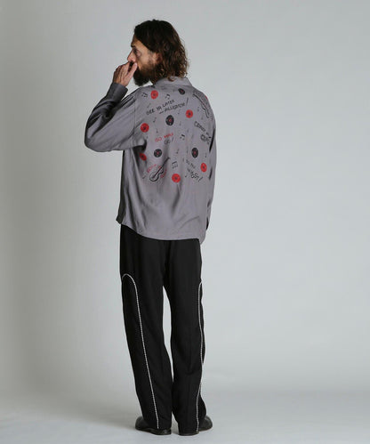 ROCK'N ROLL RAYON SHIRT 人造絲襯衫