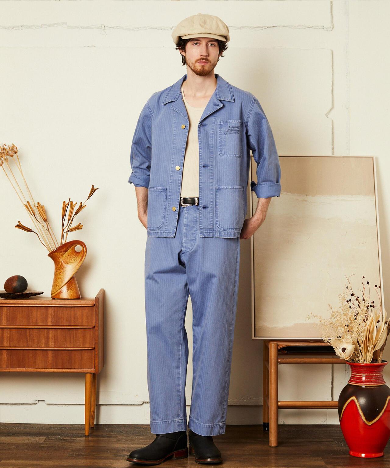 HERRINGBONE COVERALL 人字紋 工裝版型 外套