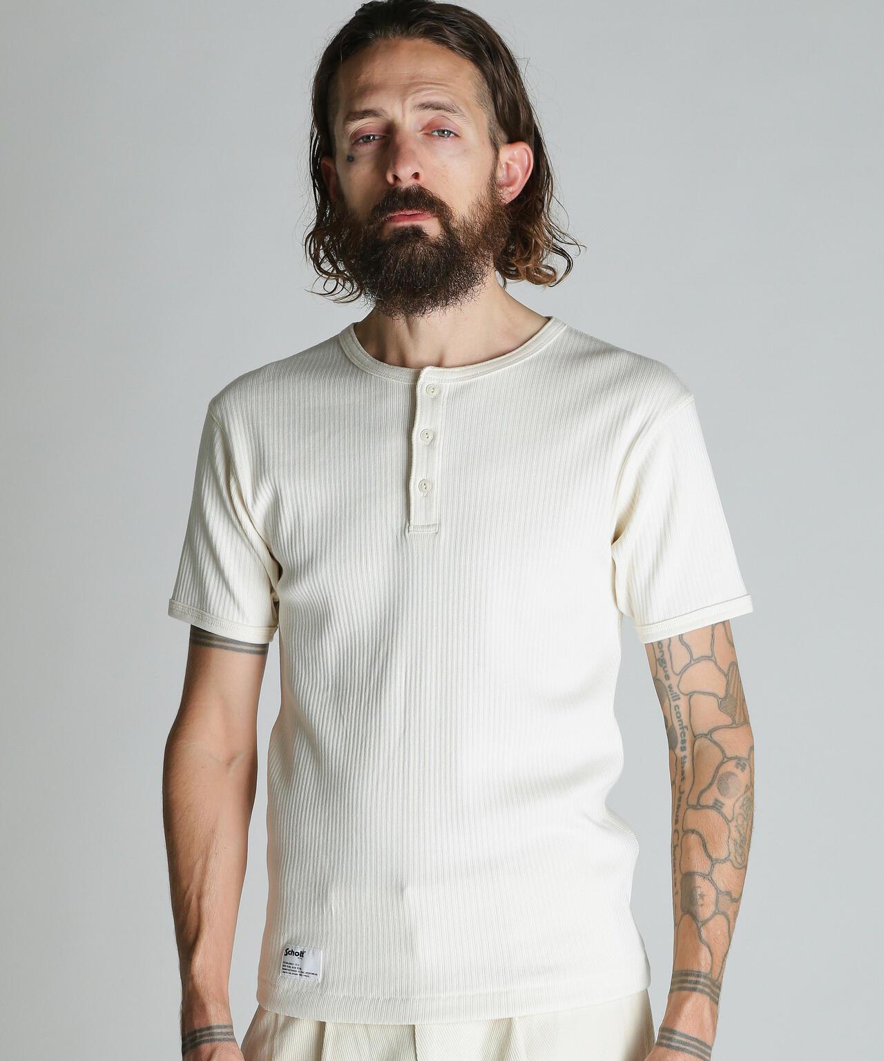 軍風羅紋亨利領 ARMY RIB HENLEY T-SHIRT T恤