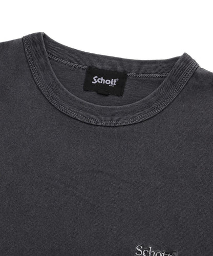 Schott NEW YORK CITY EMB. T-SHIRT 刺繡T恤