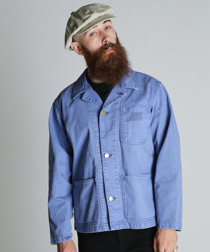 HERRINGBONE COVERALL 人字紋 工裝版型 外套