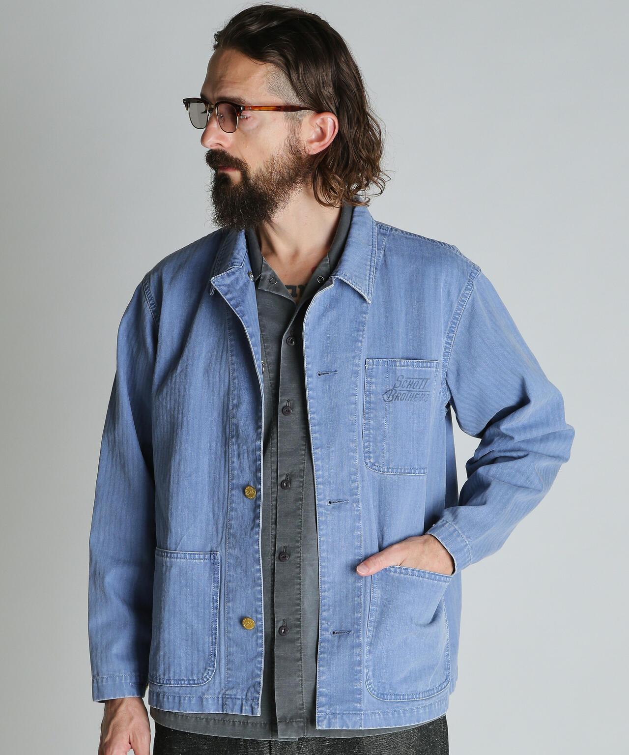 HERRINGBONE COVERALL 人字紋 工裝版型 外套
