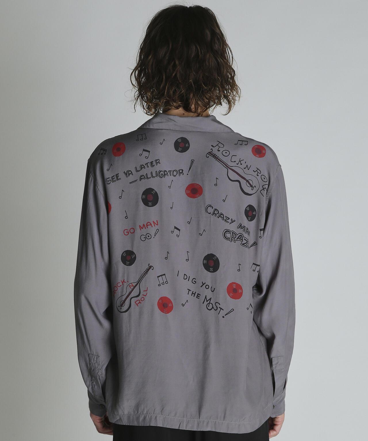 ROCK'N ROLL RAYON SHIRT 人造絲襯衫