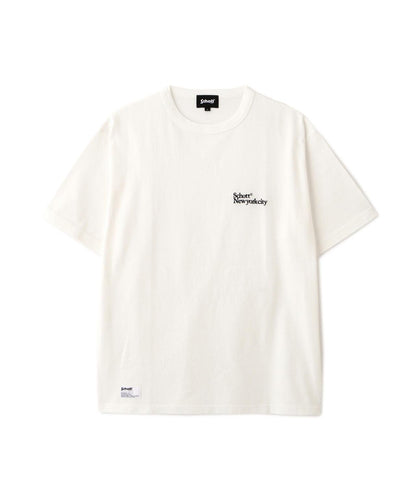 Schott NEW YORK CITY EMB. T-SHIRT 刺繡T恤