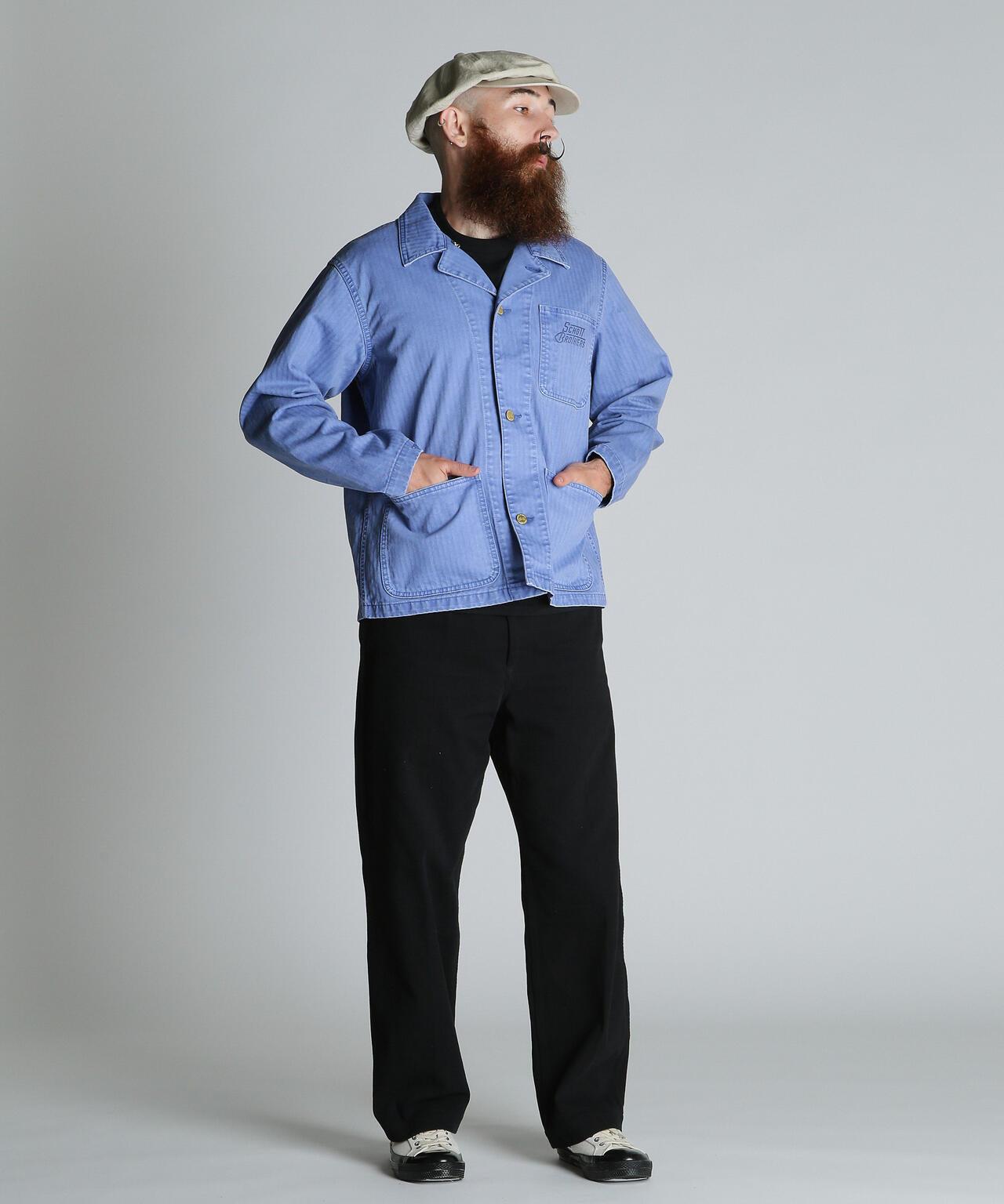 HERRINGBONE COVERALL 人字紋 工裝版型 外套